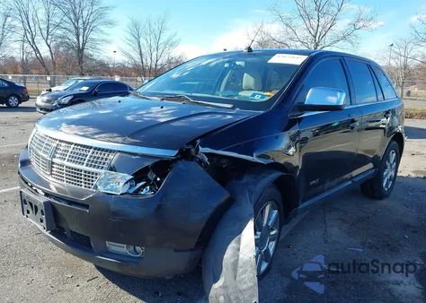 2007 Lincoln Mkx z USA, uszkodzony, nr VIN 2LMDU88C57BJ36944